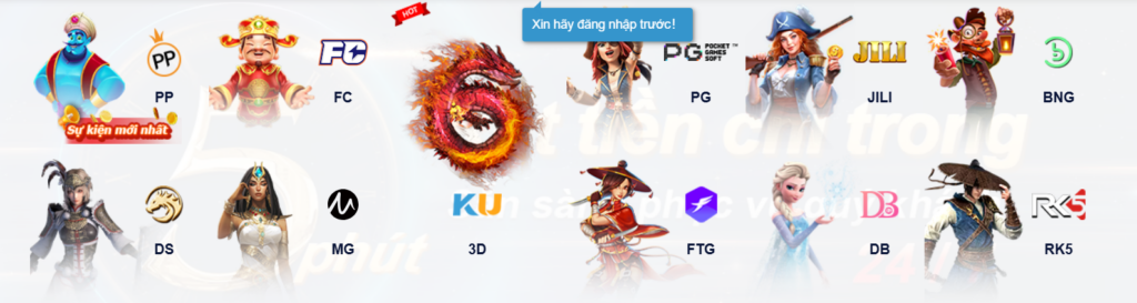 Nổ hũ tại Ycs65 có nhiều trò chơi đặc sắc 
